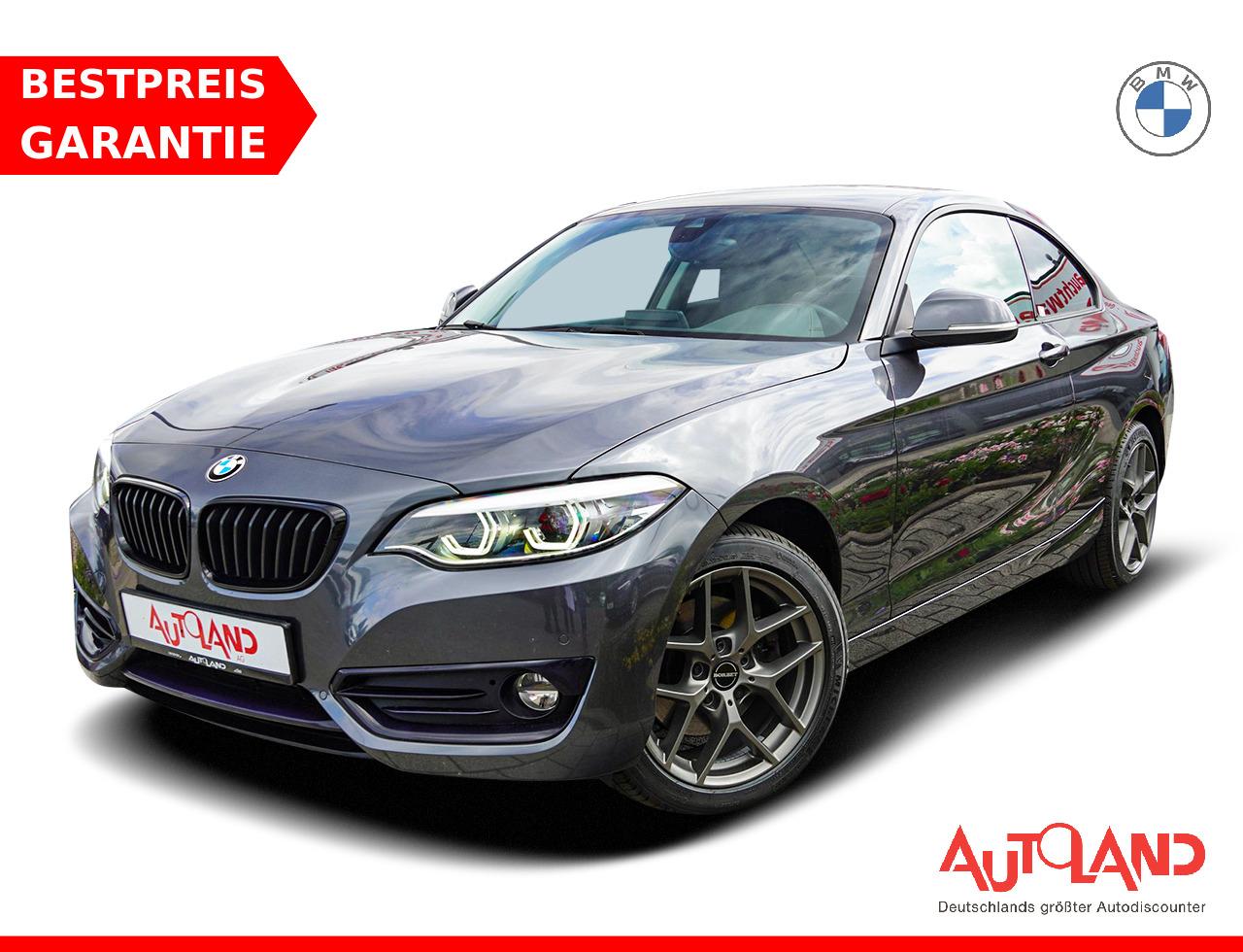 BMW 220d Sport Line LED Navi PDC el. Heckklappe