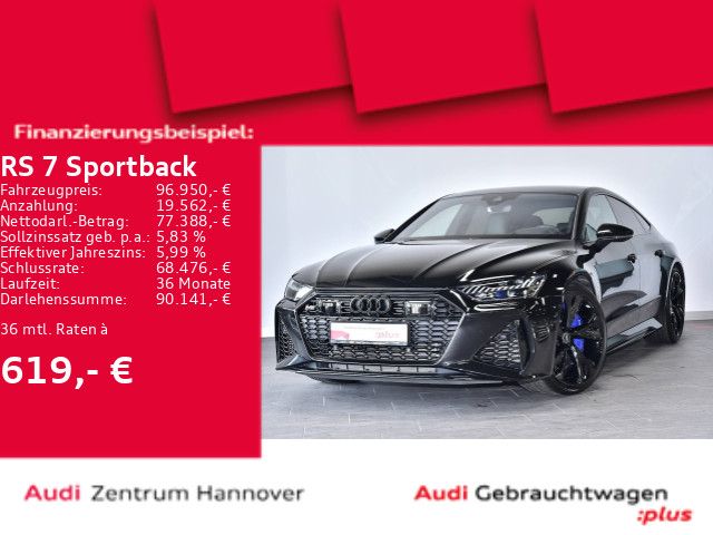 Audi RS 7 Sportback 4.0 TFSI quattro HuD Pano B&O Kam