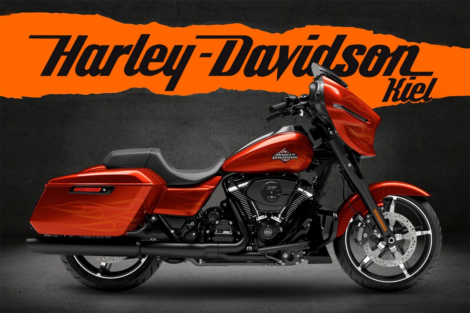 Fahrzeugabbildung Harley-Davidson Street Glide  FLHX MY25 117cui Kurzfristig Ver.