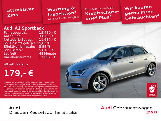 Audi A1 Sportback 1.0 TFSI ultra Radio Sitzhzg. PDC