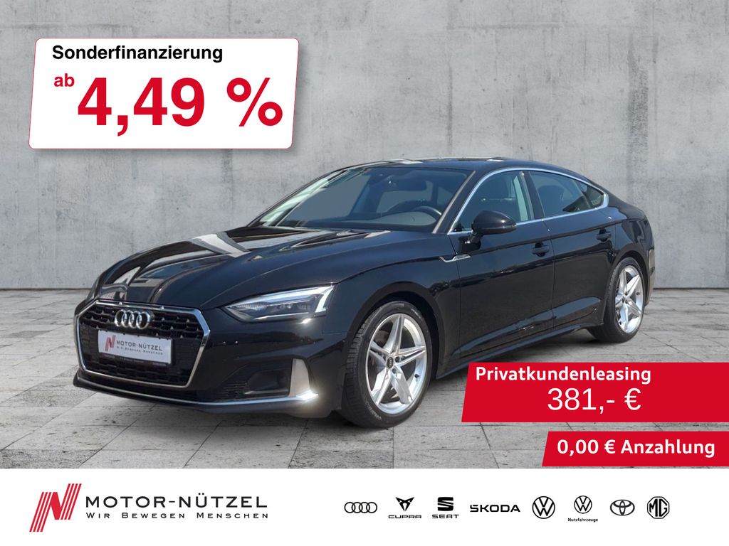 Abbildung Leasingangebot Audi A5 Sportback 35 TDI S-TR ADVANCED LED+NAVI+AHK