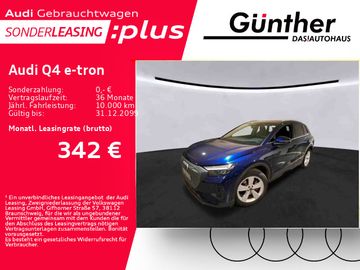 Audi Leasingangebot: Audi Q4 e-tron 35+KAMERA+HEAD UP+SPORTSITZE+NAVI PRO+