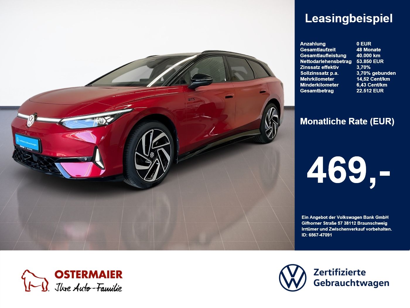Volkswagen ID.7 Tourer GTX 340PS 4M ACC.5J-G.WÄRMEPU foto 1