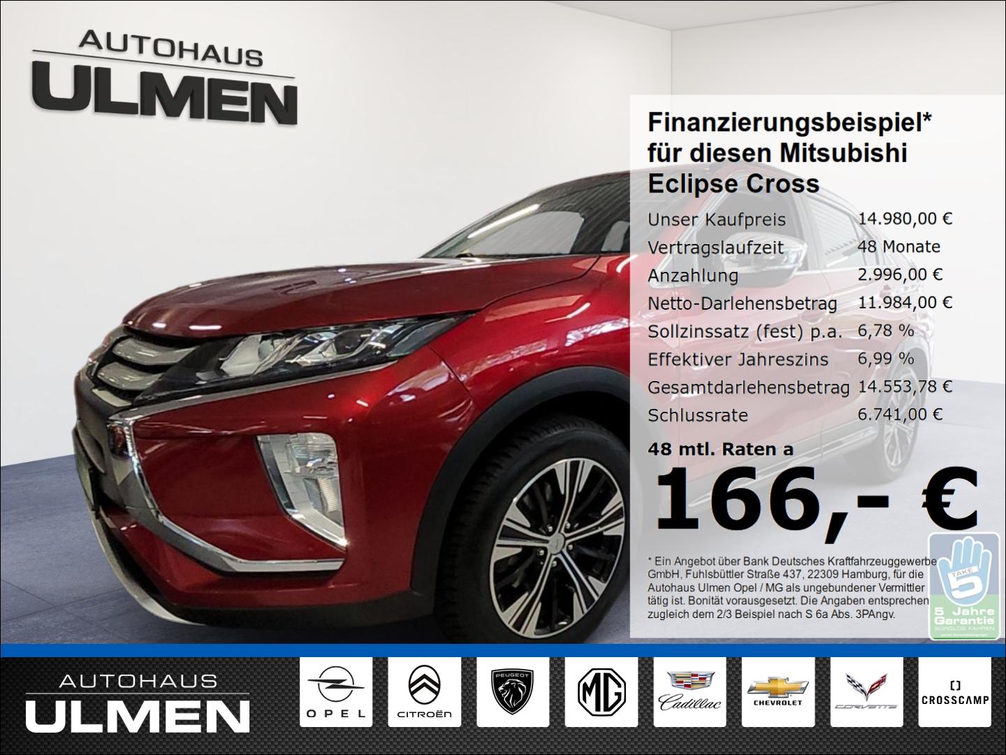 Mitsubishi Eclipse Cross Diamant Edition Klimaauto.+SHZ AHK