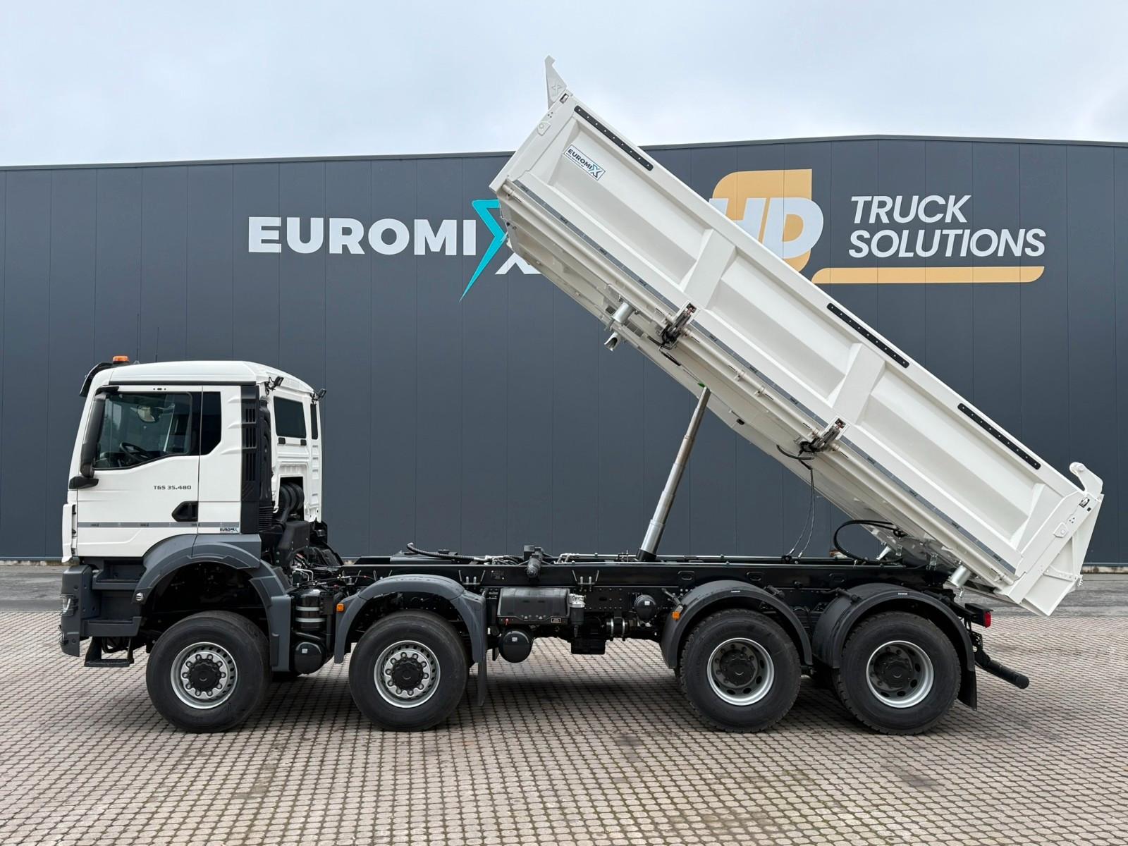 MAN TGS 35.480 8x8 EuromixMTP 3-Seiten-Kipper
