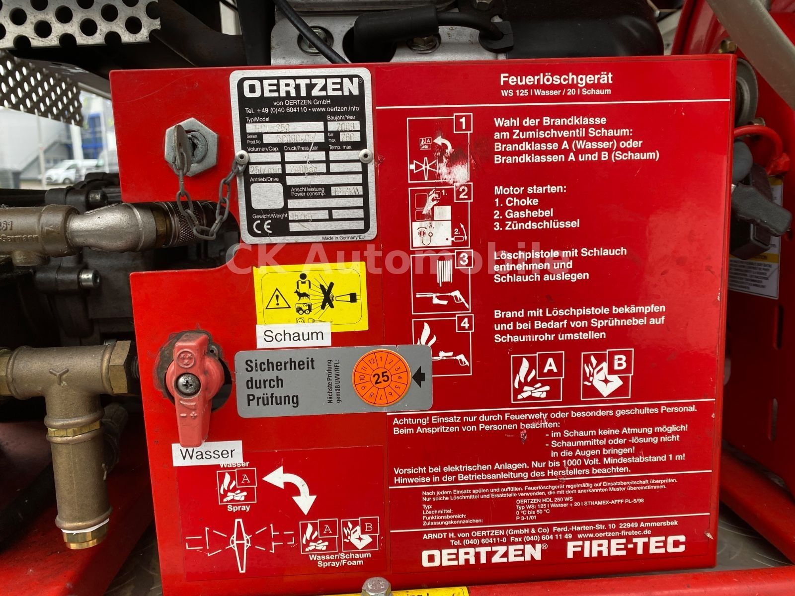 Fahrzeugabbildung Mercedes-Benz Sprinter 314 CDI Feuerwehr/5 Sitze/Sperre/2 Hand