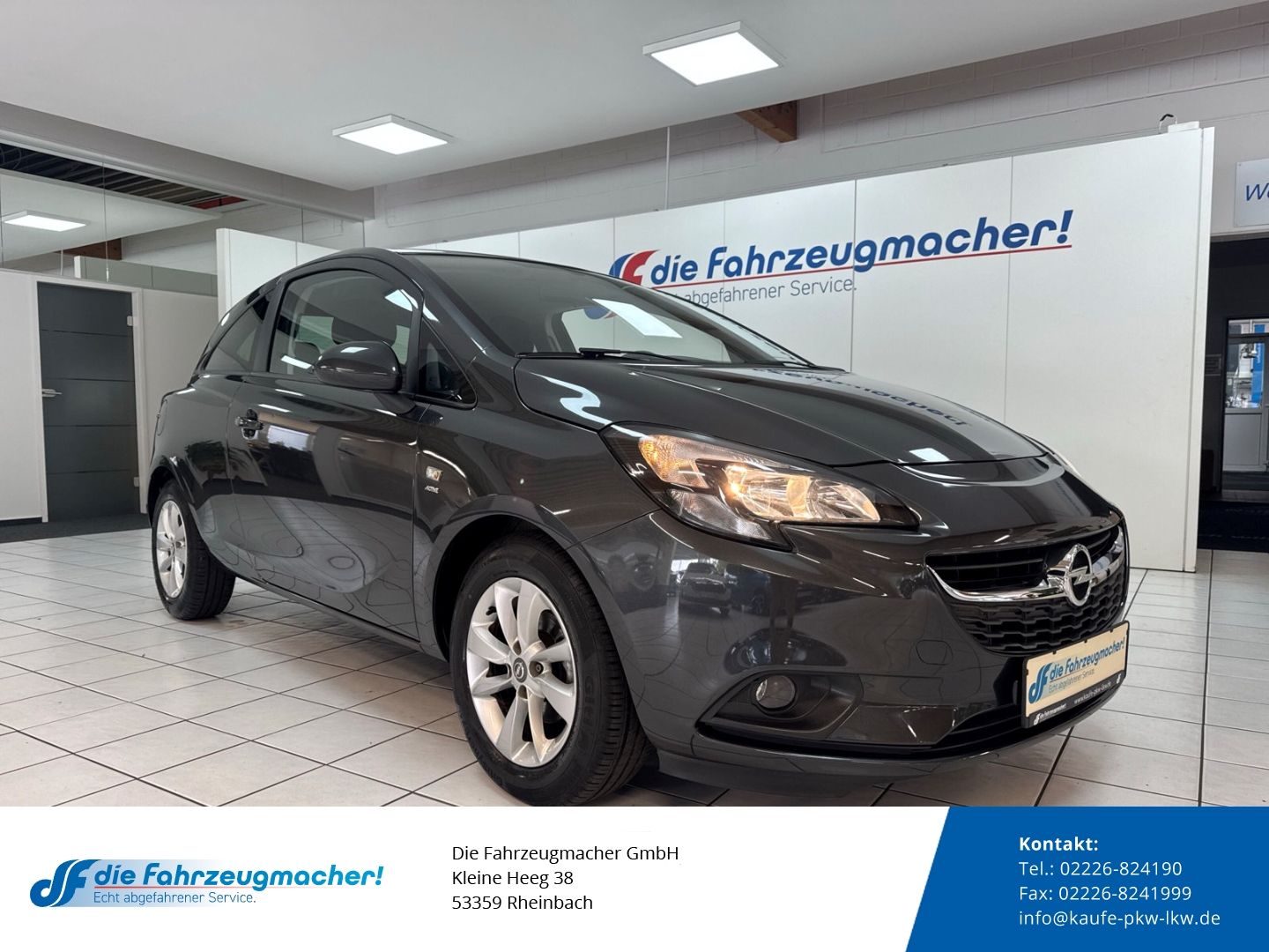 Fahrzeugabbildung Opel Corsa E Active SHZ LenkradHZG Temp PDC Berganfah
