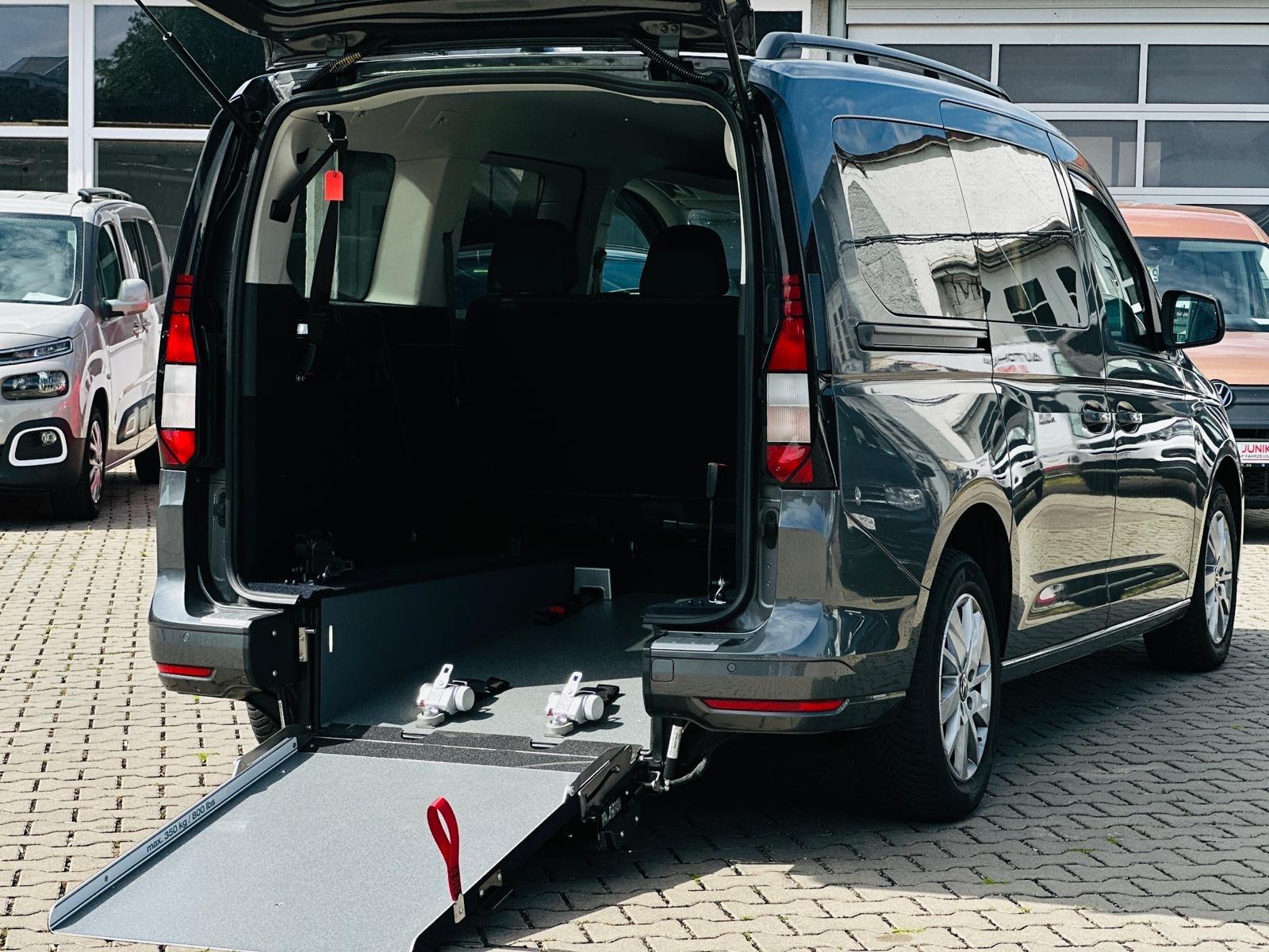 Volkswagen Caddy Life Maxi Behindertengerecht-Rampe, миниатюра 8