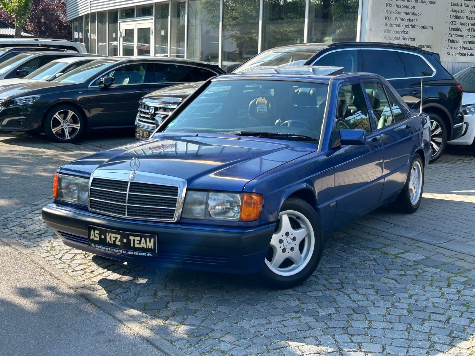 Mercedes-Benz 190E 2.3 AVANTGARDE AZZURRO 1 of 950 S.DACH Klim