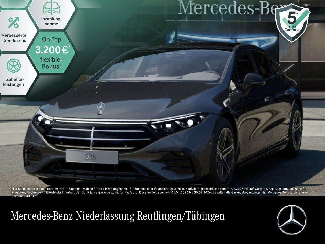 Mercedes-Benz EQS 450+ AMG/PREMIUM/PANO/20"/SERVO/NIGHT/PROJEK