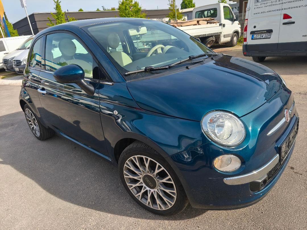 Fiat 500 Lounge, Panorama, Klima, Alu, TÜV neu