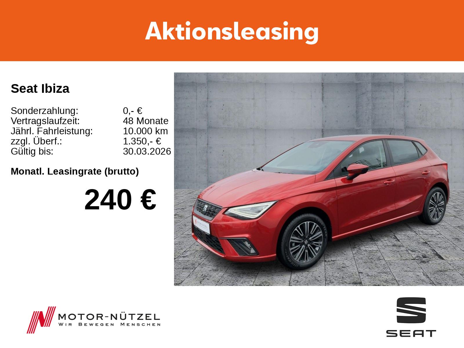 Seat Ibiza Road Edition 116 PS DSG/ LED/ SHZ/ PDC/ RF