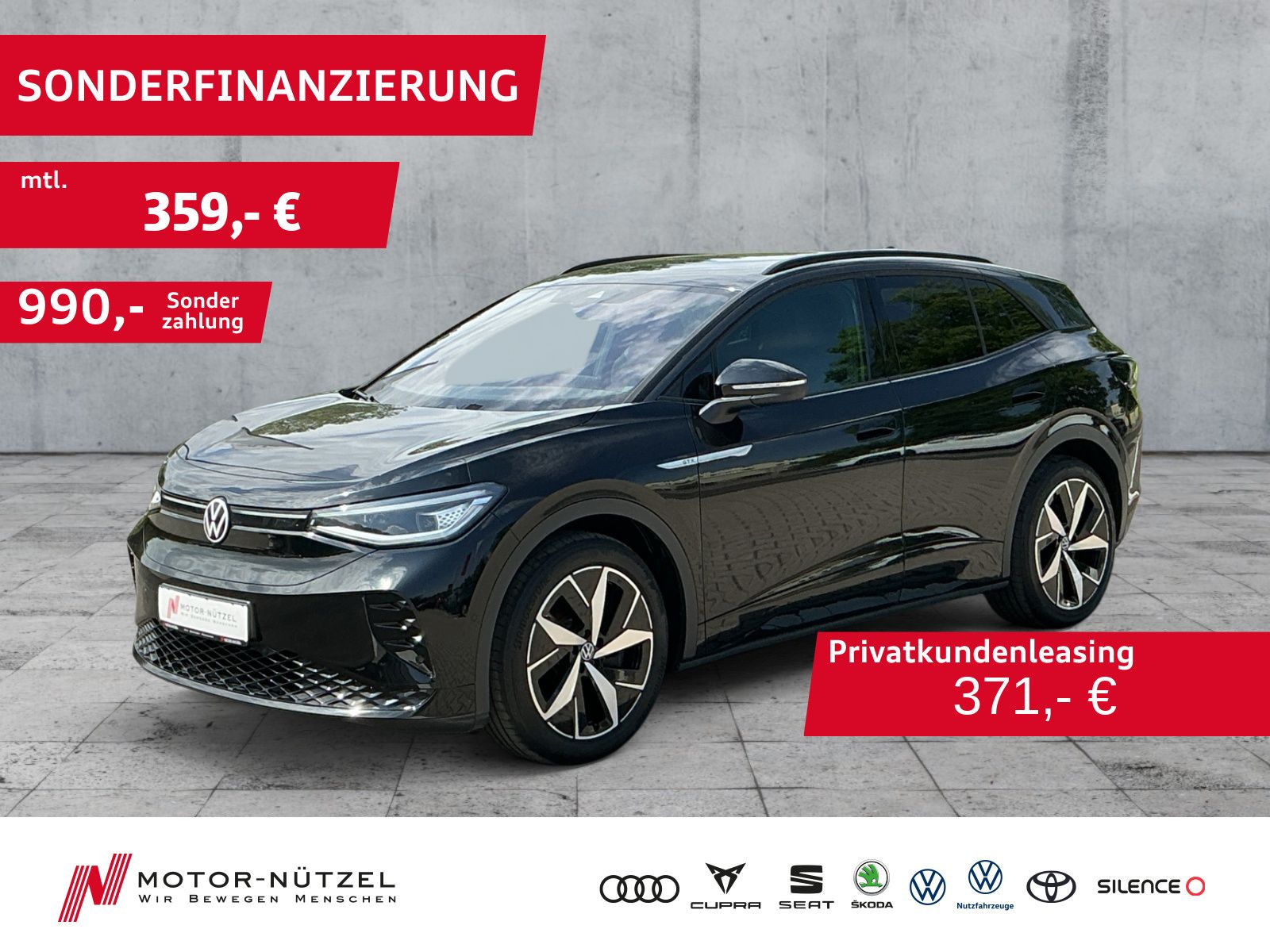 Volkswagen ID.4 GTX 220kw (82kwh) MATRIX+NAVI+ACC+SHZ+20Z.
