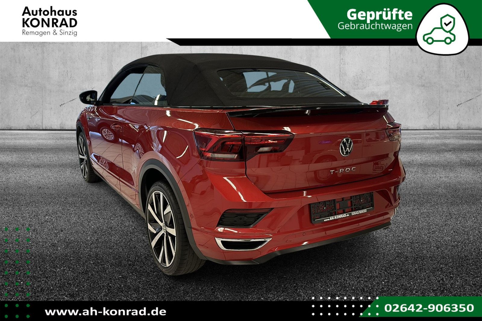 Fahrzeugabbildung Volkswagen T-Roc Cabriolet R-Line Black Style 1.5 TSI*AHK*