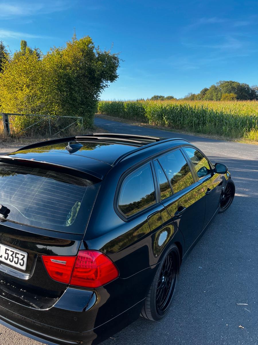 BMW 320 2010 — rear view