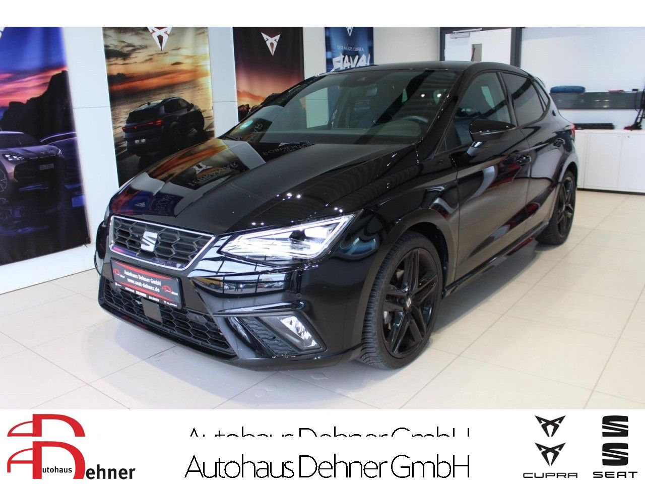 Seat Ibiza FR Black Edition DSG TOTW+PDC+RKAM+SHZ
