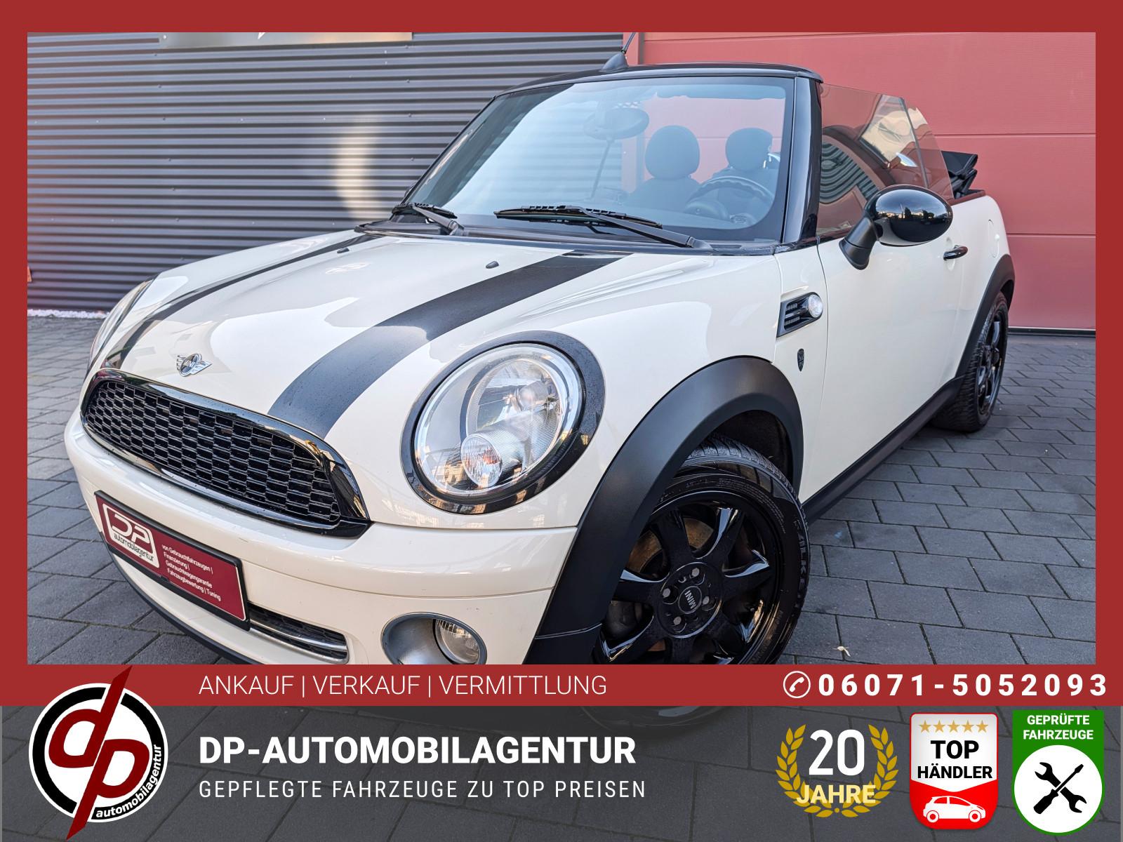MINI Cooper Cabrio 1.6  PDC I TEILLEDER I KLIMA