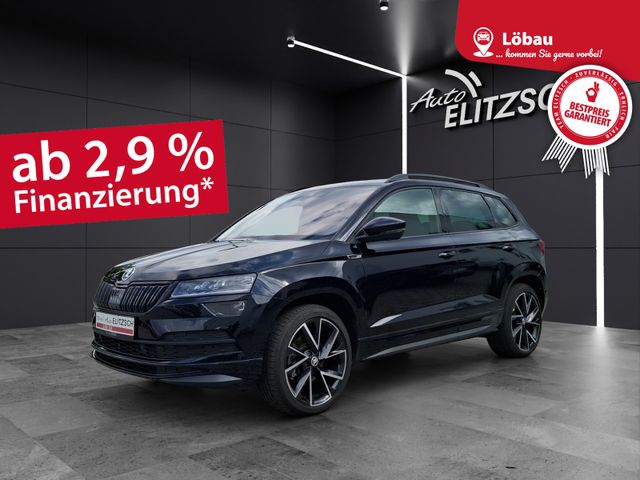 SKODA Karoq TSI Sportline DSG 4x4 LED AHK Navi PANO AC