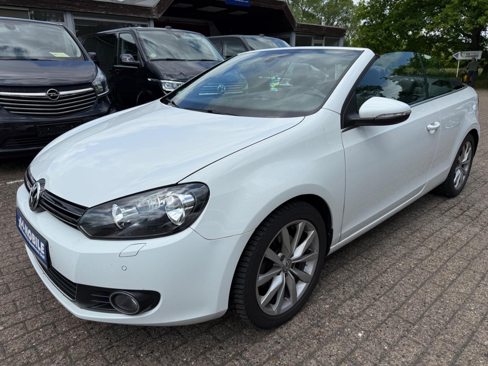 Volkswagen Golf VI 1.6TDI Cabriolet Kam Leder Navi Sitzheiz