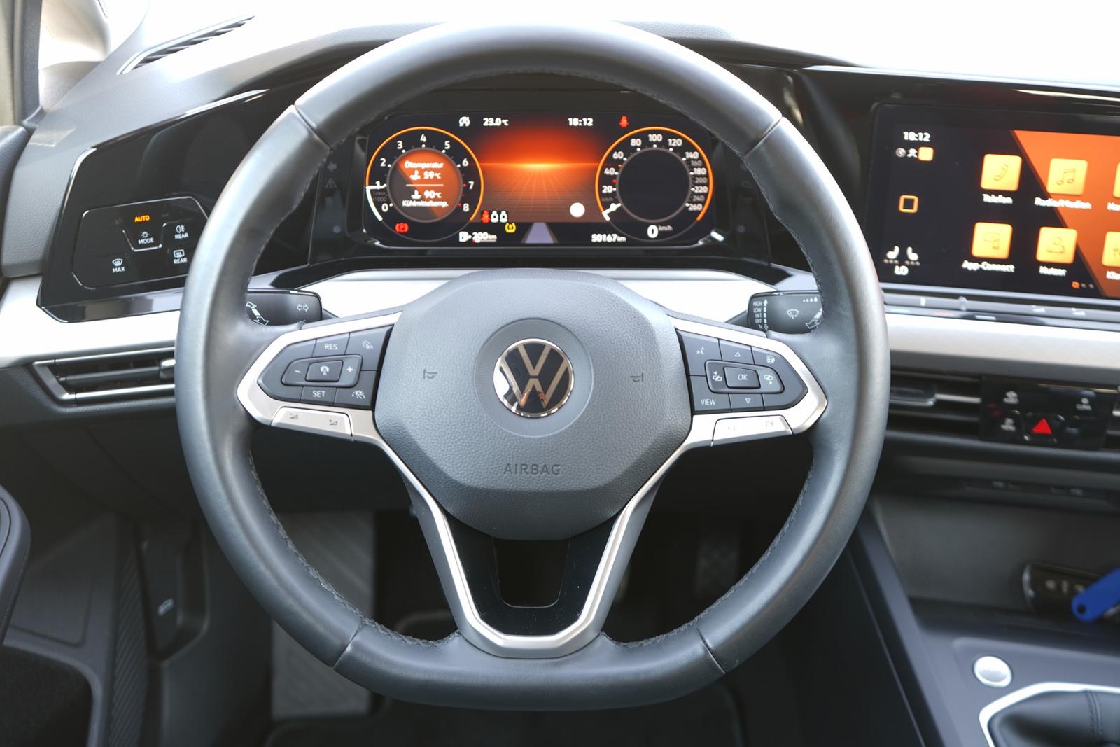 Volkswagen Golf VIII 1.5 16V TSI Life LED App-Connect ACC, миниатюра 20