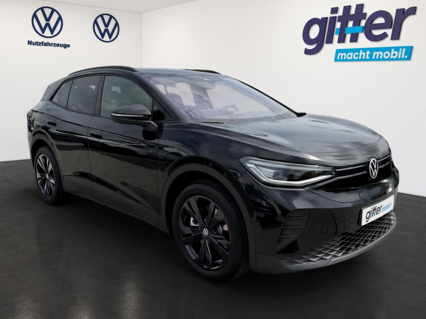 Volkswagen ID.4 Pro 210 kW Black Edition AHK-klappbar Navi  imagem 2