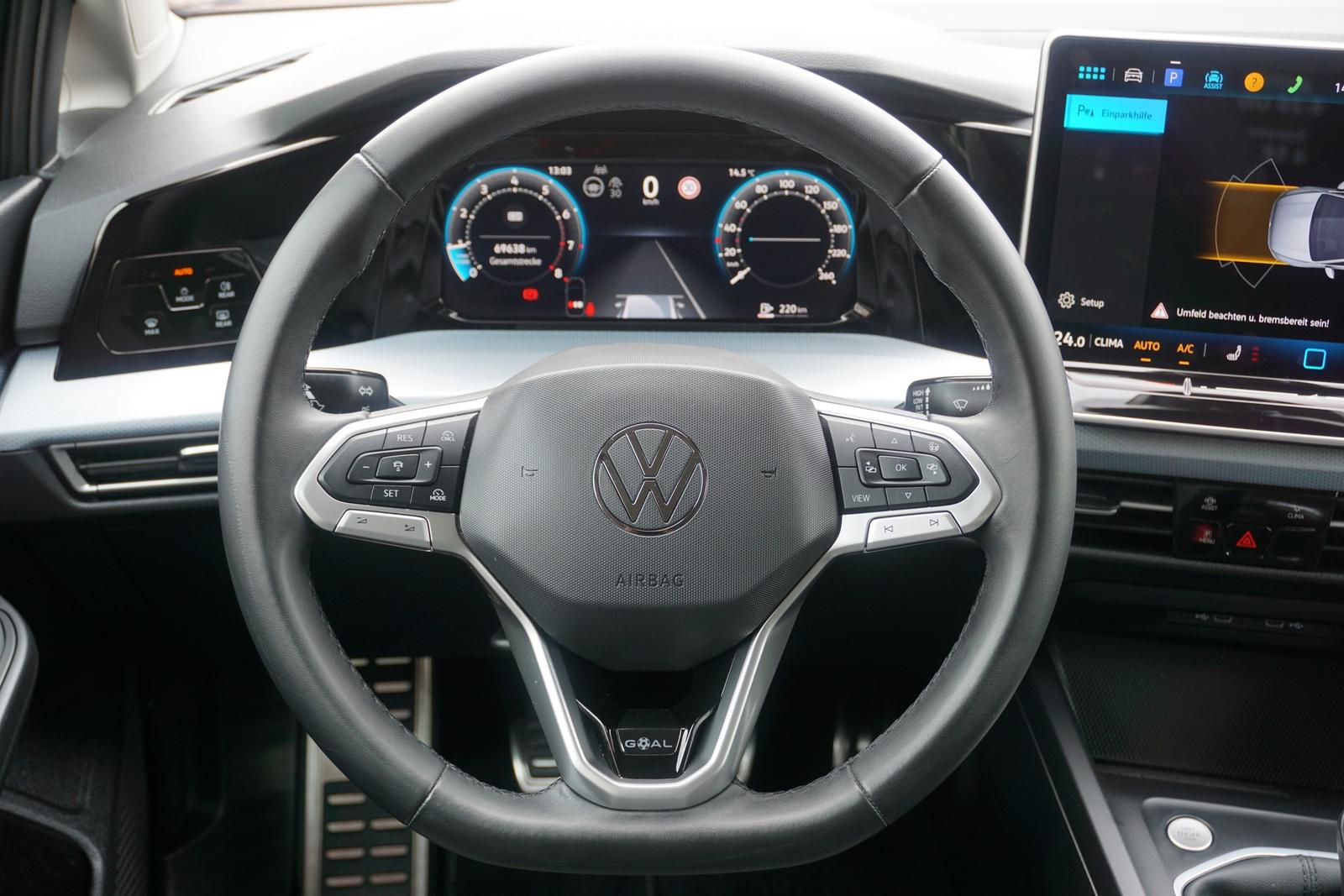 Volkswagen Golf VIII 1.5 16V Goal LED Navi ACC App-Connect, миниатюра 18