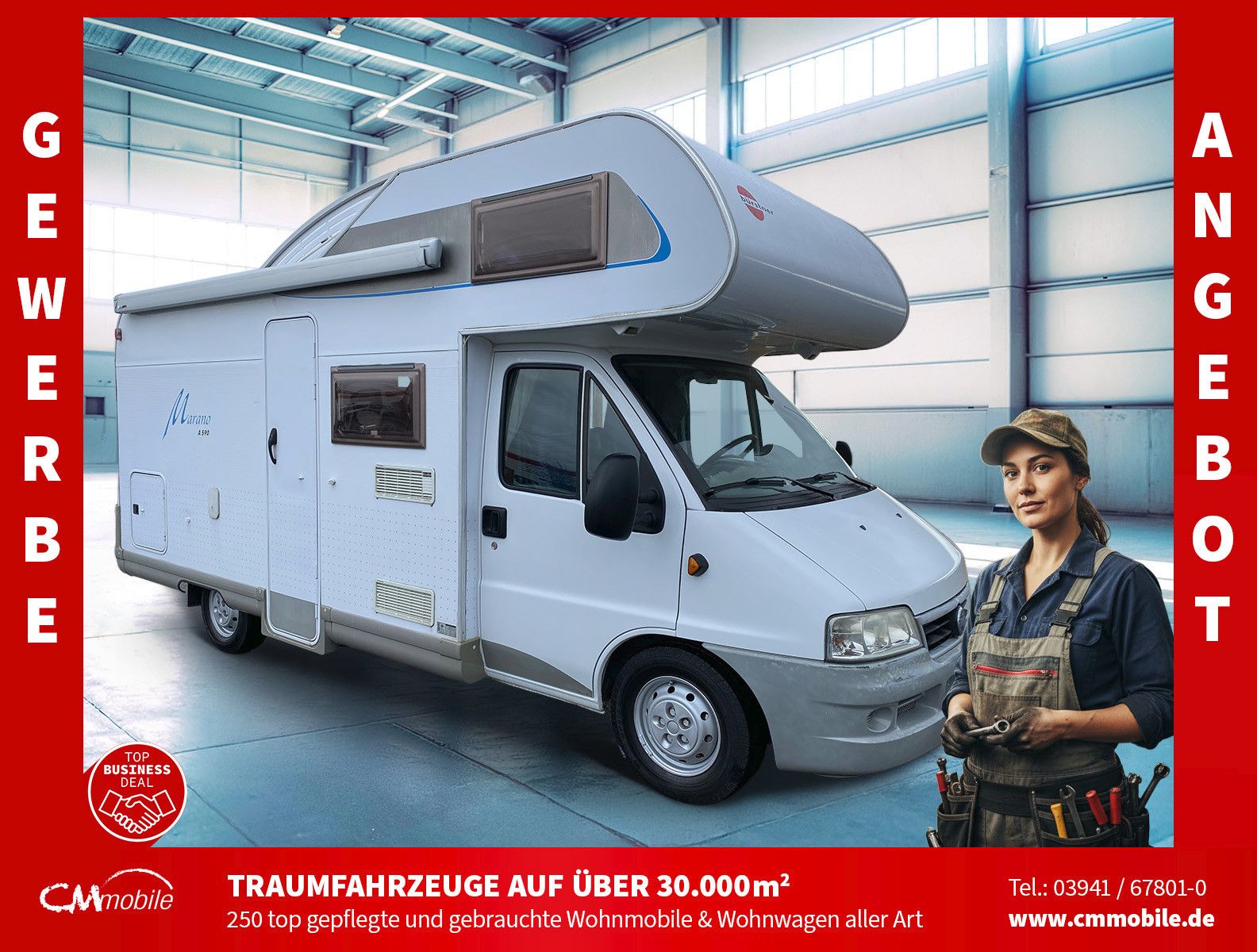 Bürstner
 Marano A 590 - 4 Schlafpl. - *Gewerbeangebot*
