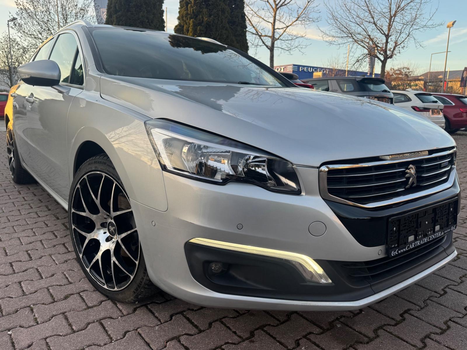 Peugeot 508 2015 — rear view