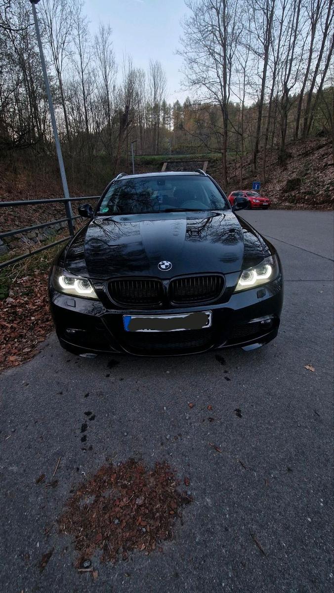 BMW 320 2011 — rear view