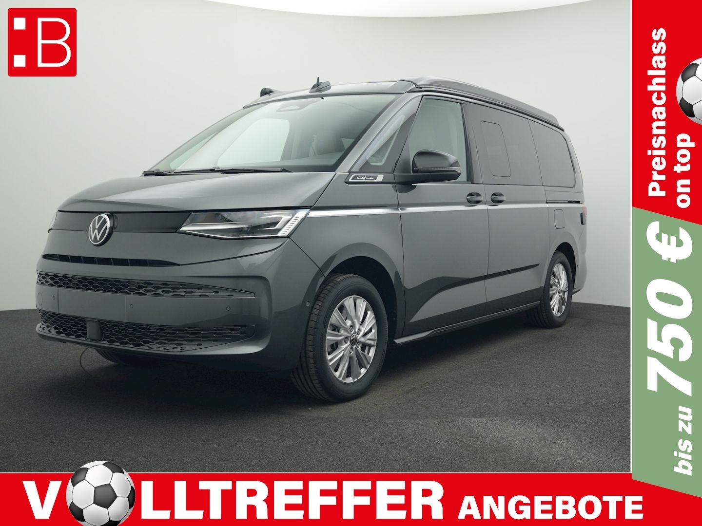Volkswagen T7 California Beach Camper TDI DSG LED NAVI 5-J-