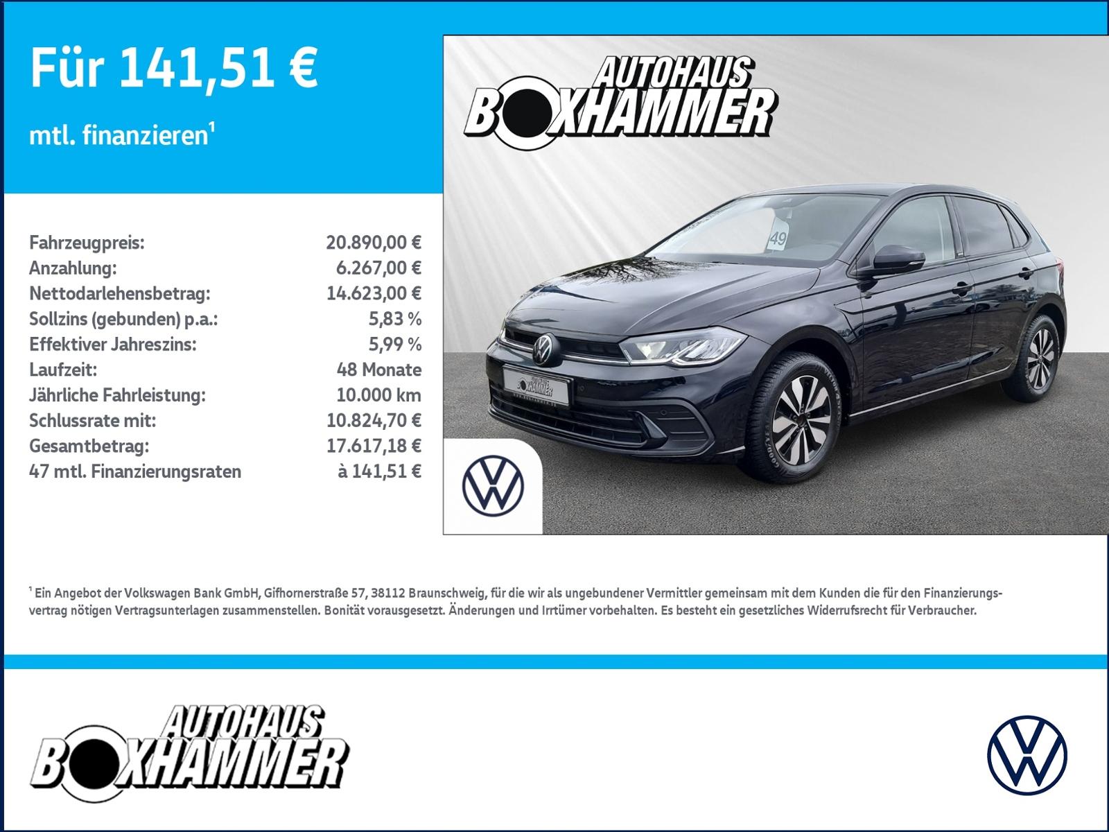 Volkswagen Polo  1,0 TSI DSG Move NAVI+SHZ+KLIMA+PDC