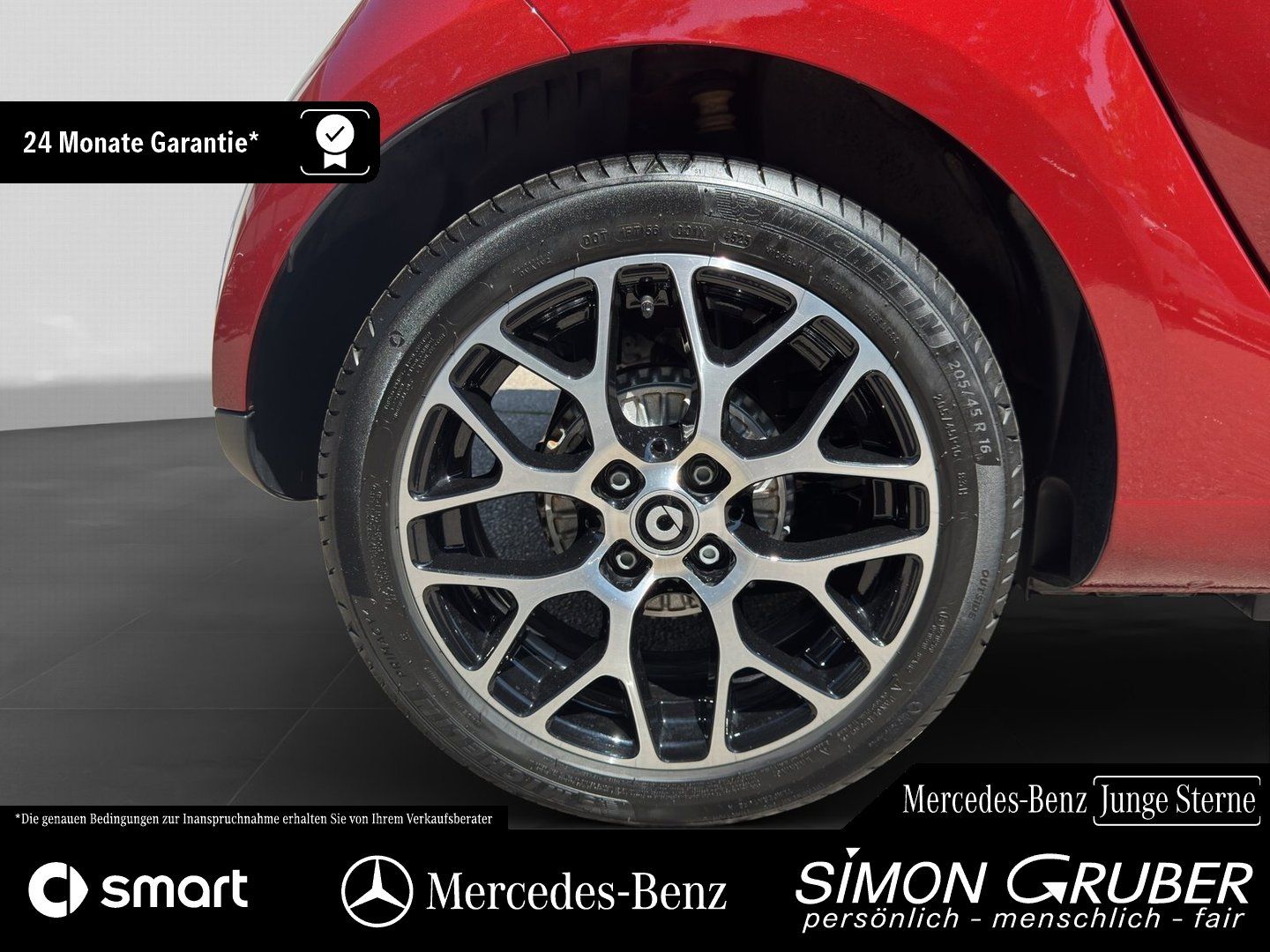 Fahrzeugabbildung Smart smart fortwo EQ Cabrio Excl. Leder Carbon 22KW