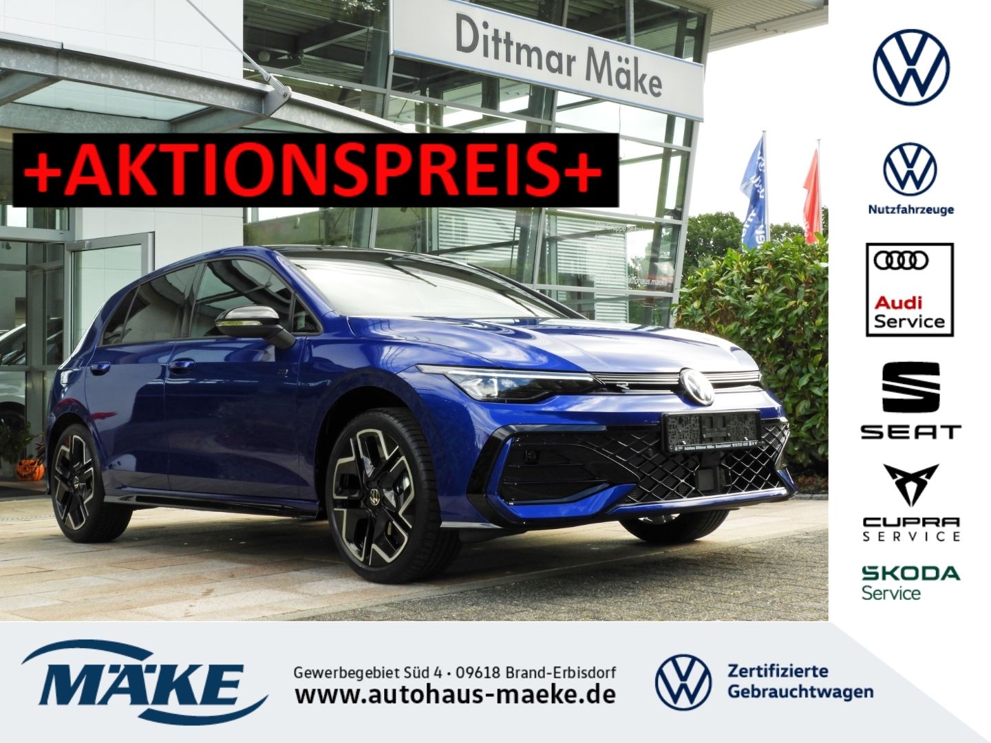 Golf R-Line 1.5 eTSI DSG AHZV NAV IQ.L RFK BLACK