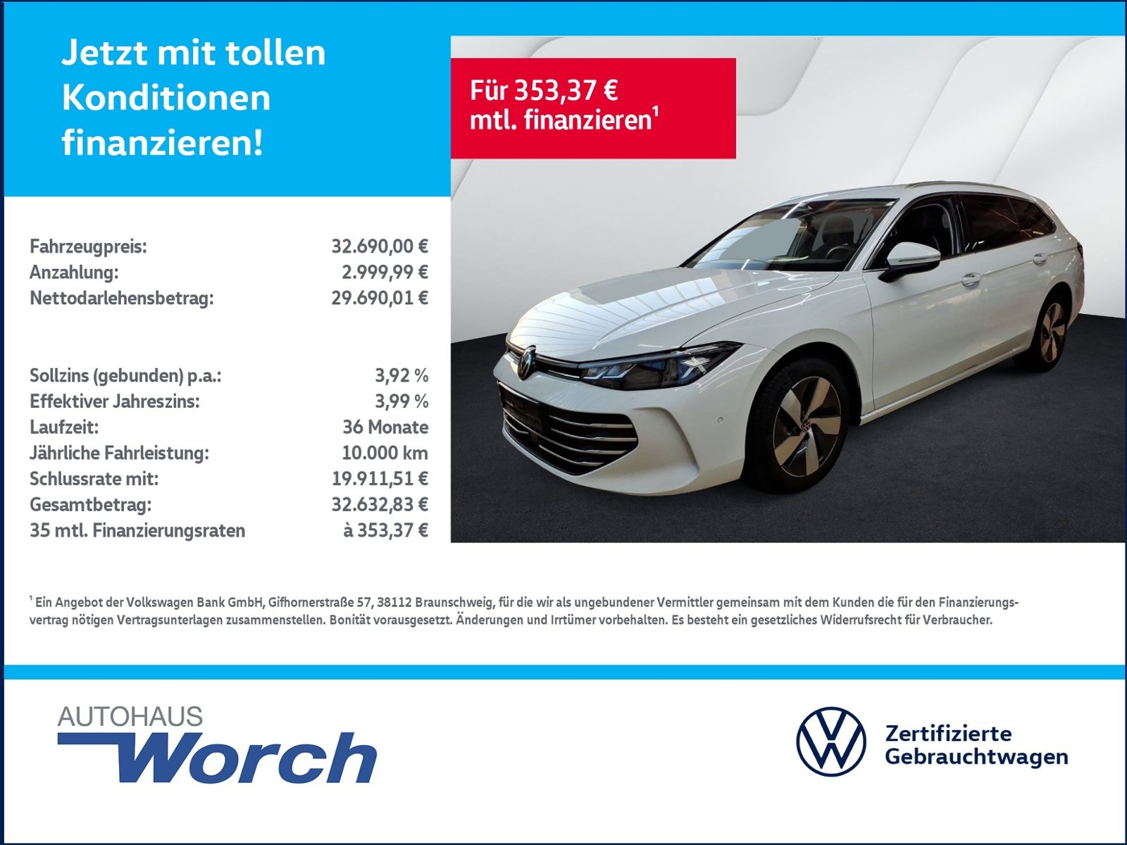Passat Var 2.0 TDI DSG Business AHK+LED+NAV+SHZ