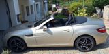 Mercedes-Benz Traumauto Elegantes Mercedes Cabrio SLK 200 - - mit Benzin-Antrieb: Gold, Cabrio