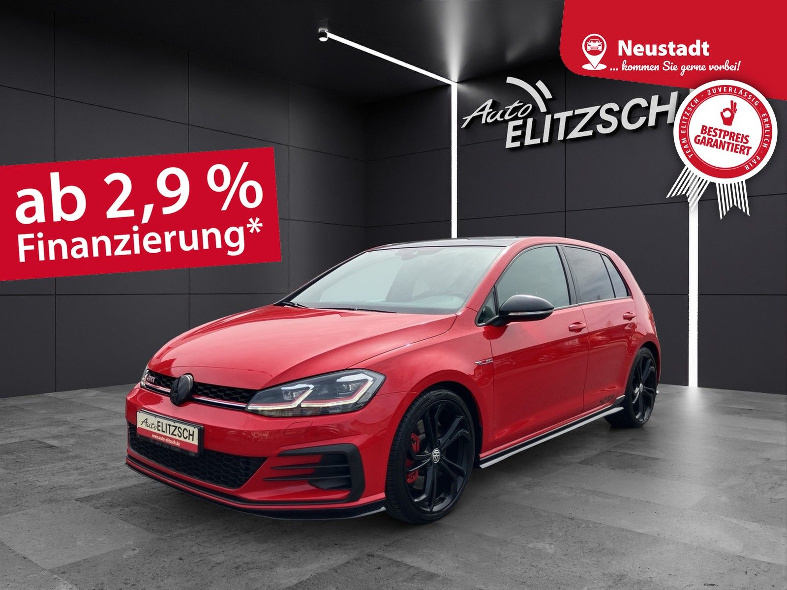 Fahrzeugabbildung Volkswagen Golf VII GTI TCR DSG LED Navi ACC Pano Kamera VC