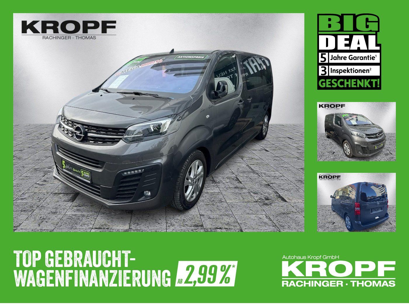 Opel Zafira Life 2.0 D (L2) Edition M 8-Sitze 2xKlima