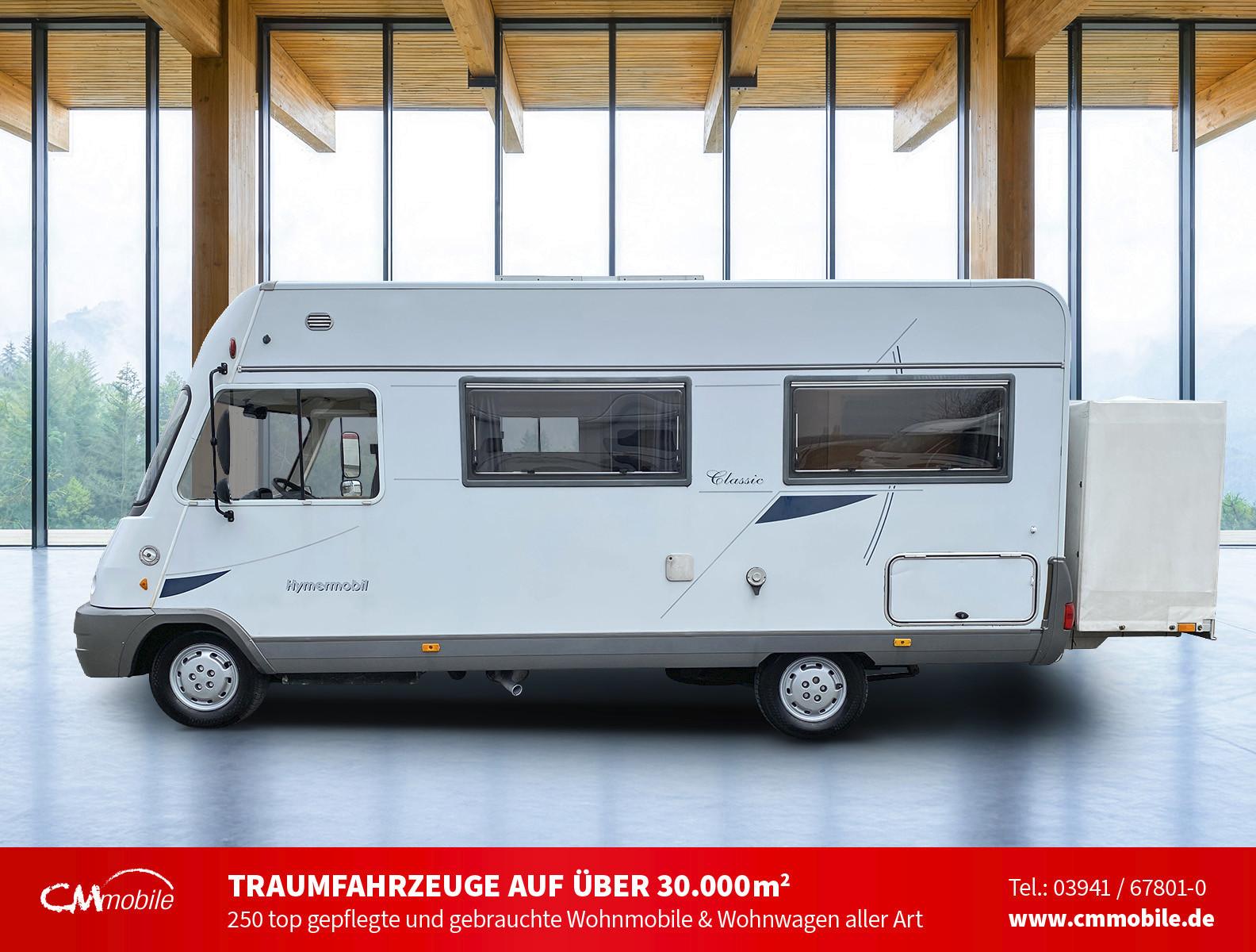 HYMER / ERIBA / HYMERCAR Classic BC 575 - Hub&Festbett -