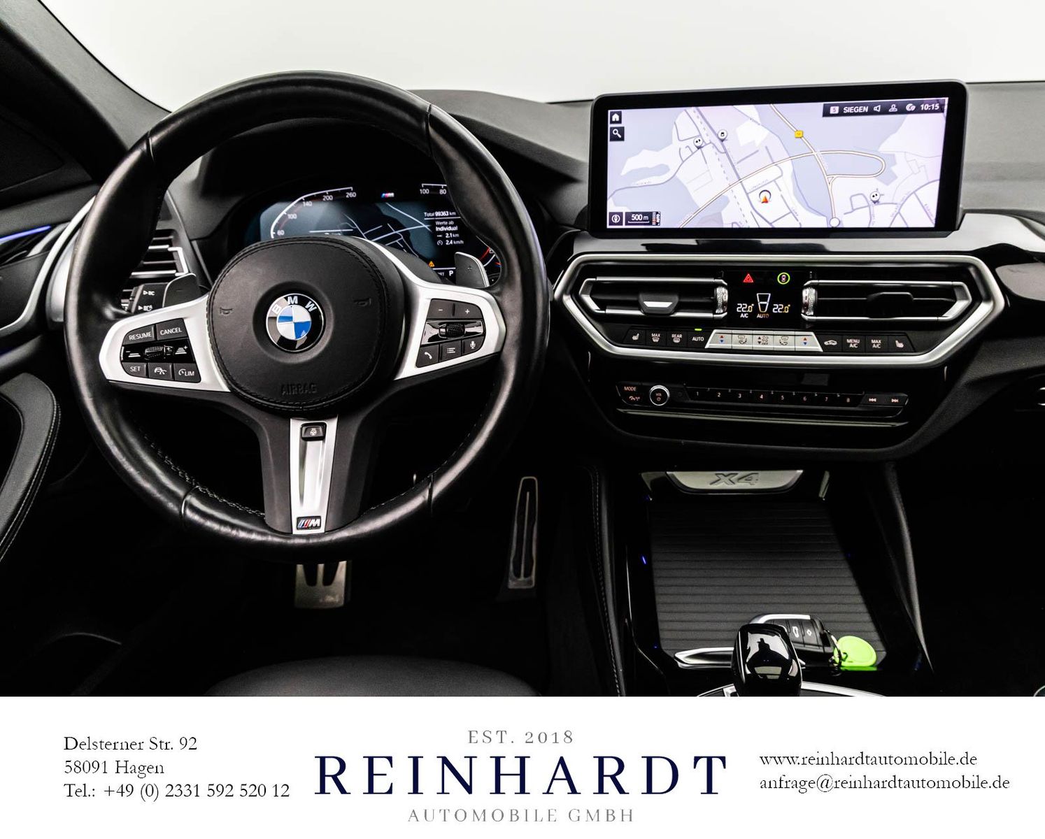 BMW X4 30d M SPORT SHADOW 21Z. ACC PANO KAM. AD-LED foto 20