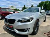 BMW 220 2 Coupe 220 i Advantage - silberne BMW 2er Reihe