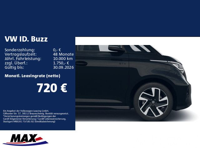 Volkswagen ID. Buzz GTX 4MO LR 250 KW*7Si*Navi*IQ*Wärme*Pan