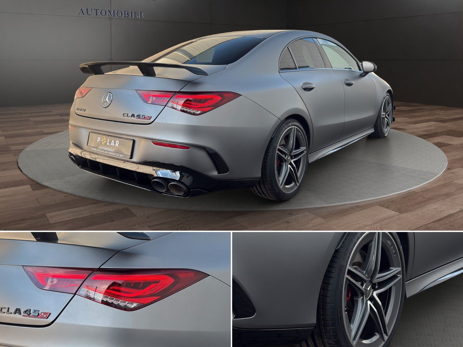 Fahrzeugabbildung Mercedes-Benz CLA 45 S AMG Matt/Perf-Sitz/MBeam/AERO/Night-Pkt