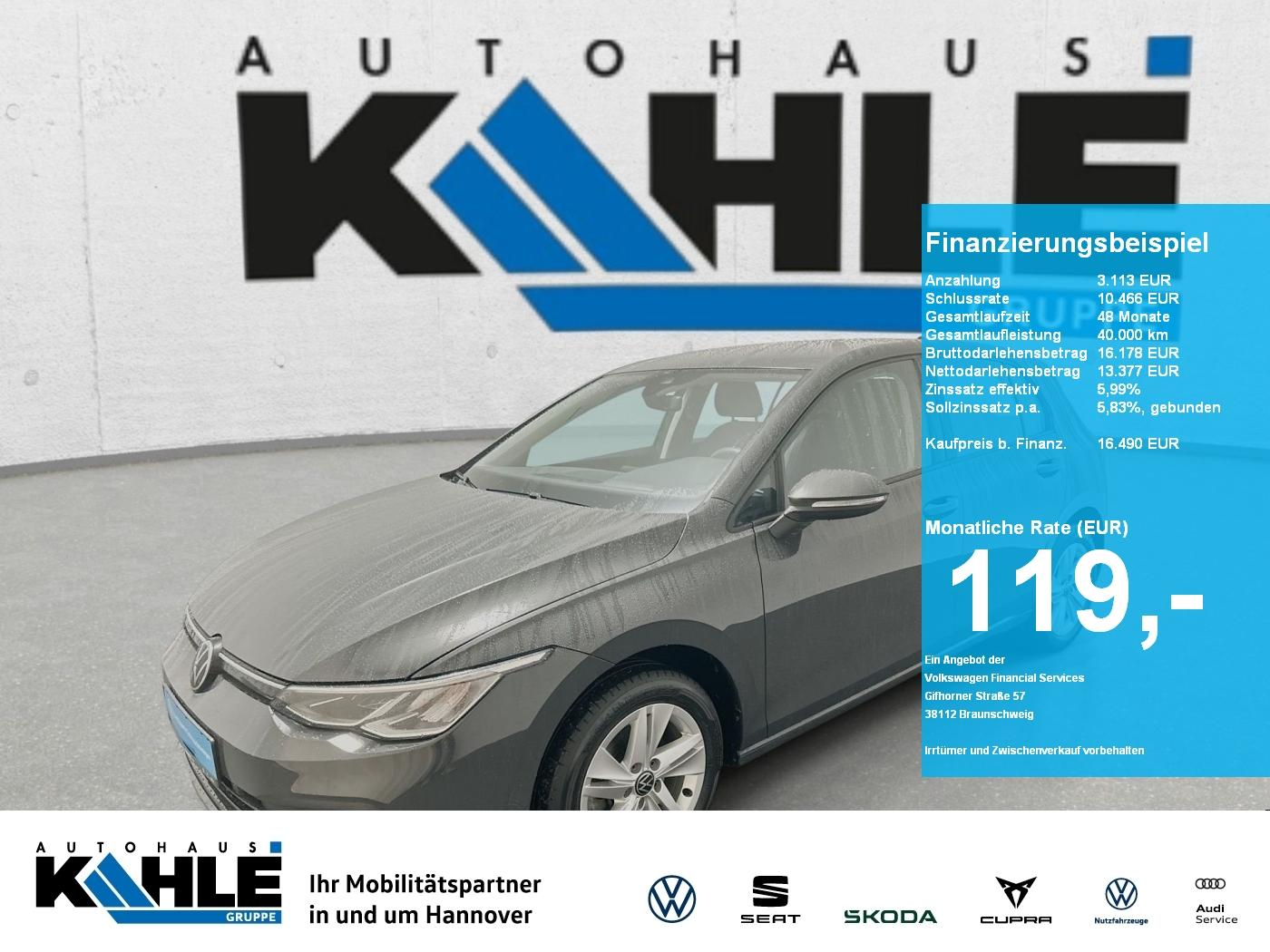 Volkswagen Golf VIII 1.0 TSI Life