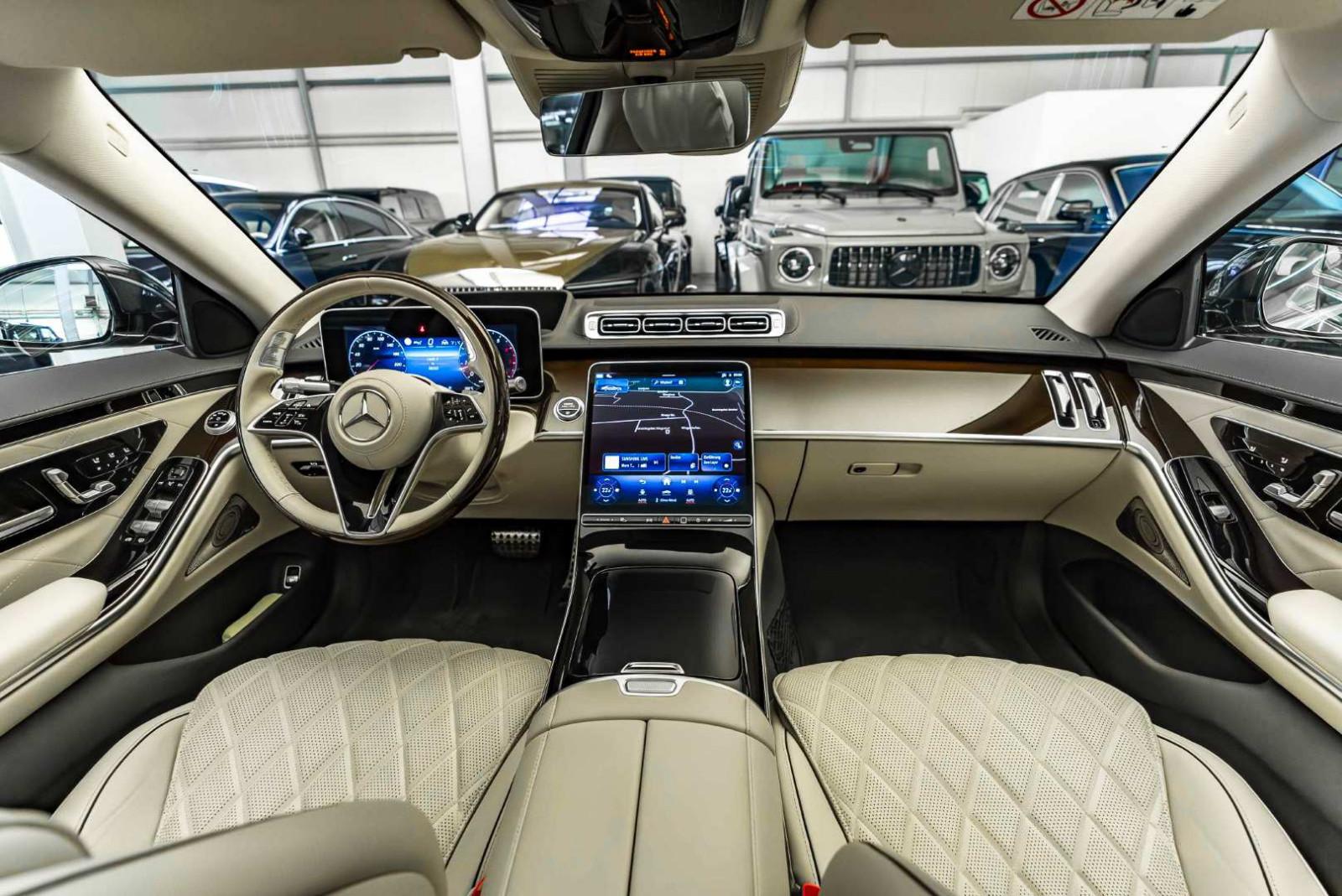 Mercedes-Benz S 450 4M Long / AMG Line / Drive / L.Beige
