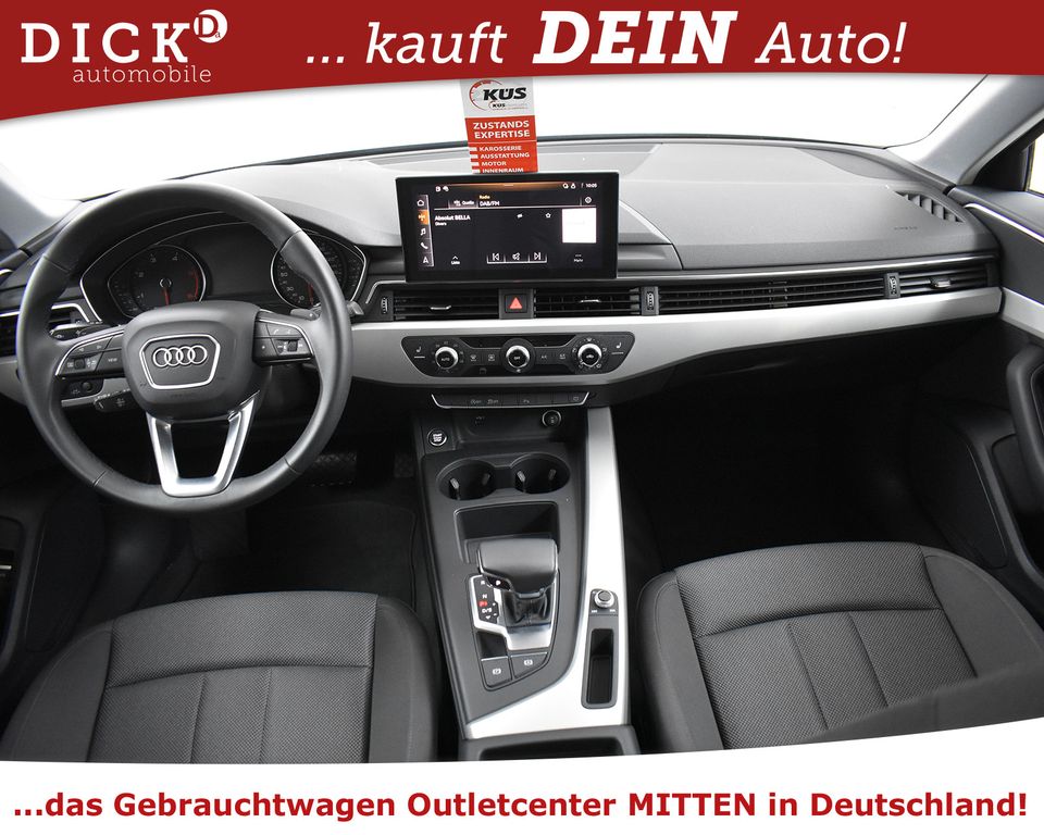 Audi A4 35d S-Tr. >NAVI+KAMERA+LED+SHZ+DAB+TEMP+17"