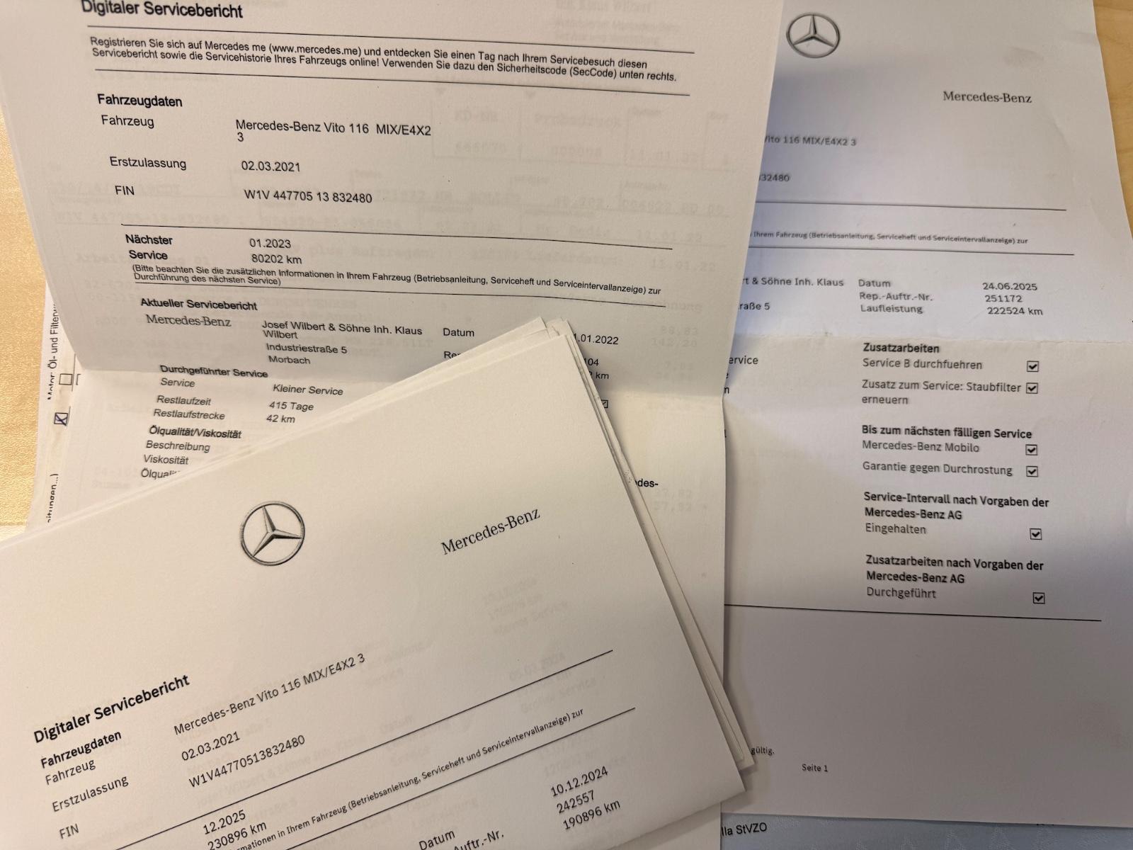 Mercedes-Benz Vito Mixto 116 CDI 4x4 Aut. extralang+Navi+AHK+6