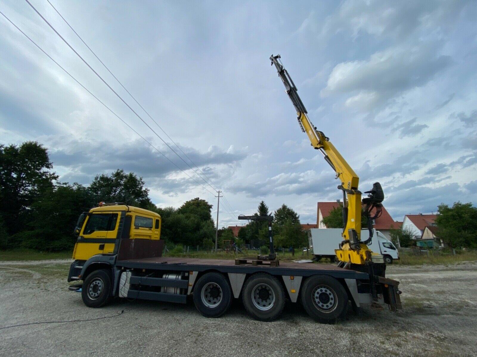 MAN TGA 35.440 8X4+HMF KRAN 2420KS+FUNK