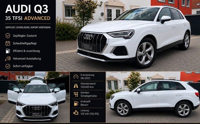 AUDI Audi Q3 35 TFSI Advanced  gepflegt &amp; top ...