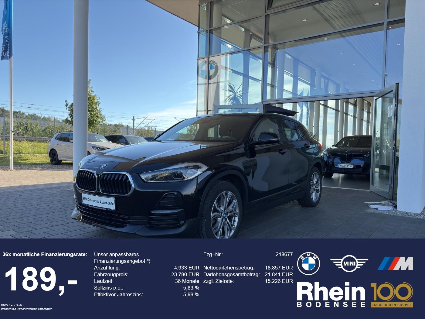 BMW X2 sDrive18i Navi Rückfahrkamera PDC Sportsitze