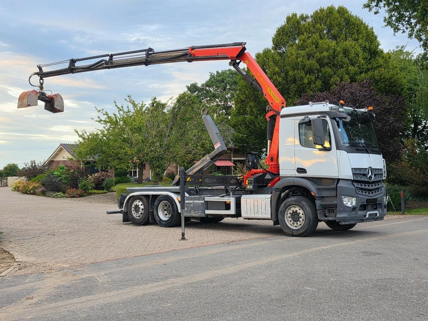 Mercedes-Benz Arocs KRAN/HAKEN!! EURO6!! BELGISCHER LKW!